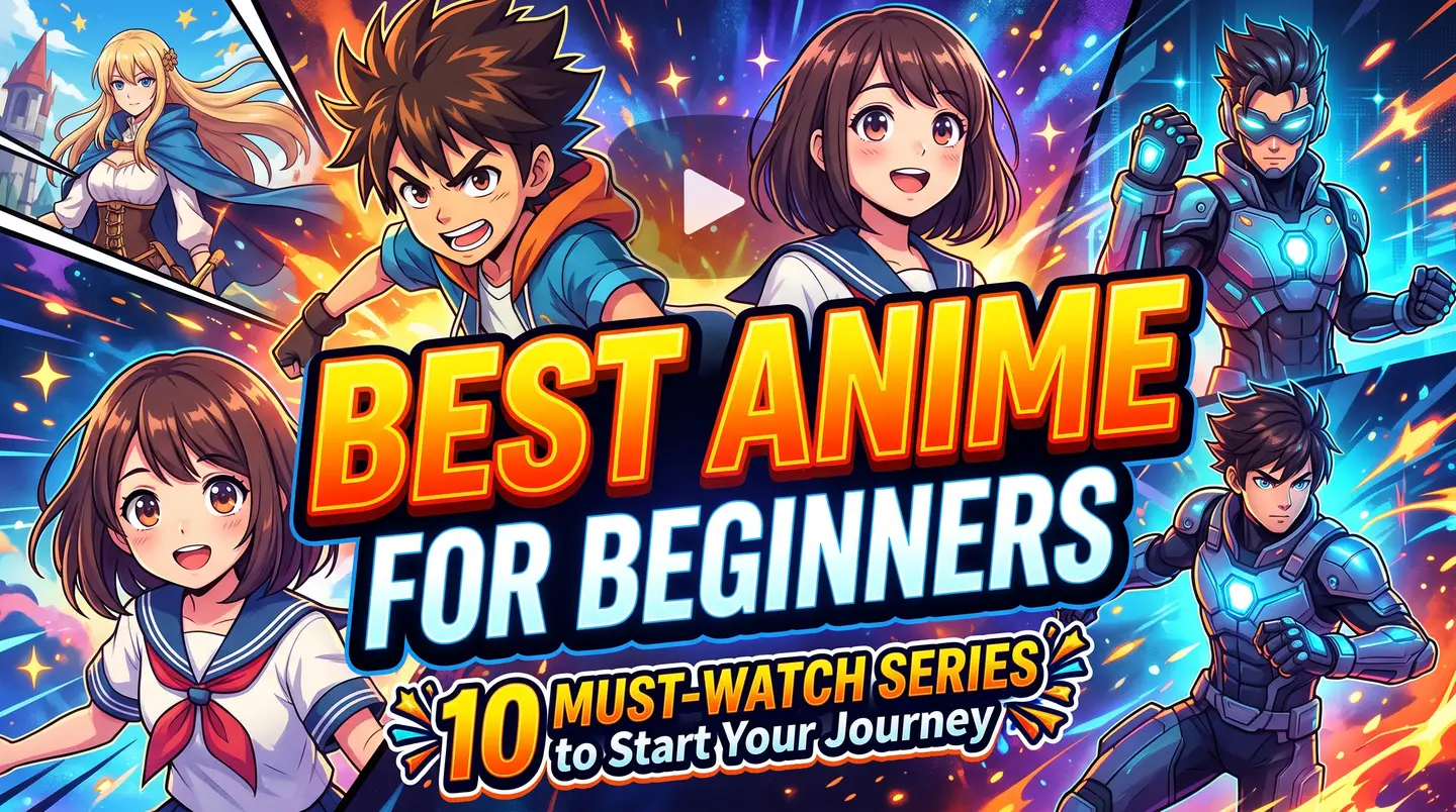 Best Anime for Beginners: 10 Must-Watch Series to Start Your Anime Journey